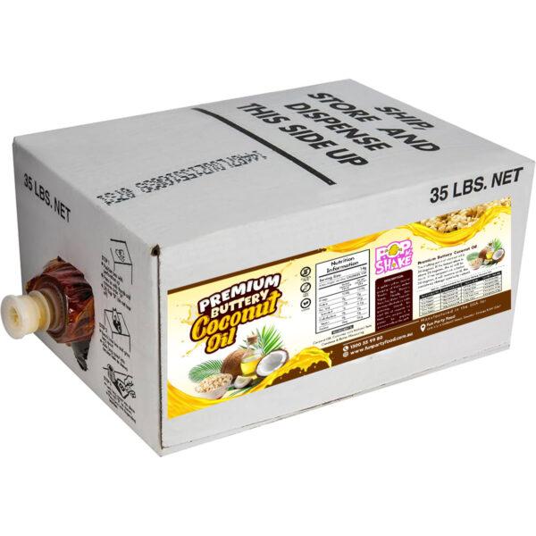 35lbs Bag-in-Box Premium Yellow Coloured Coconut Popping Oil (15.88kg) - Image 2