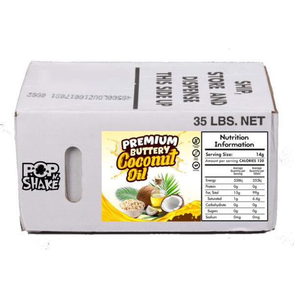 35lbs Bag-in-Box Premium Yellow Coloured Coconut Popping Oil (15.88kg) - Image 3