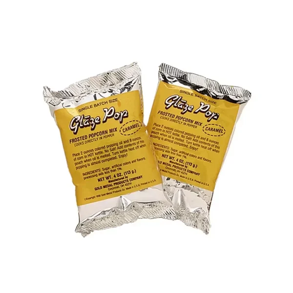 Caramel Glaze Pop Portion Pak Pouches (4oz) (113g)