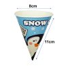 6oz FPF Snow Cone Cups Penguin dimension