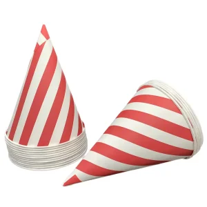 200 x 6oz (170ml) Red Stripe Snow Cone Cups