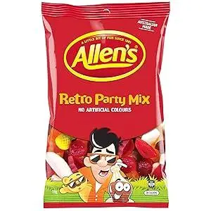 Allens Retro Party Mix (1kg bag)