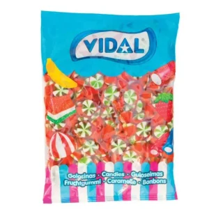 Vidal Filled Twisted Cones (1kg Bag)